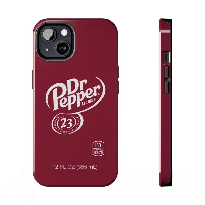 Red Dr Pepper iPhone Case